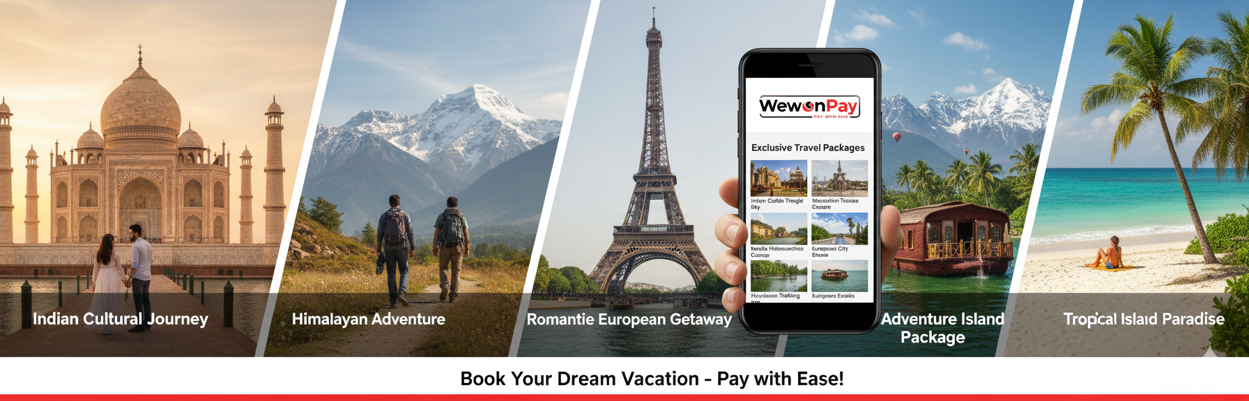 Wewon Pay Travel Packages